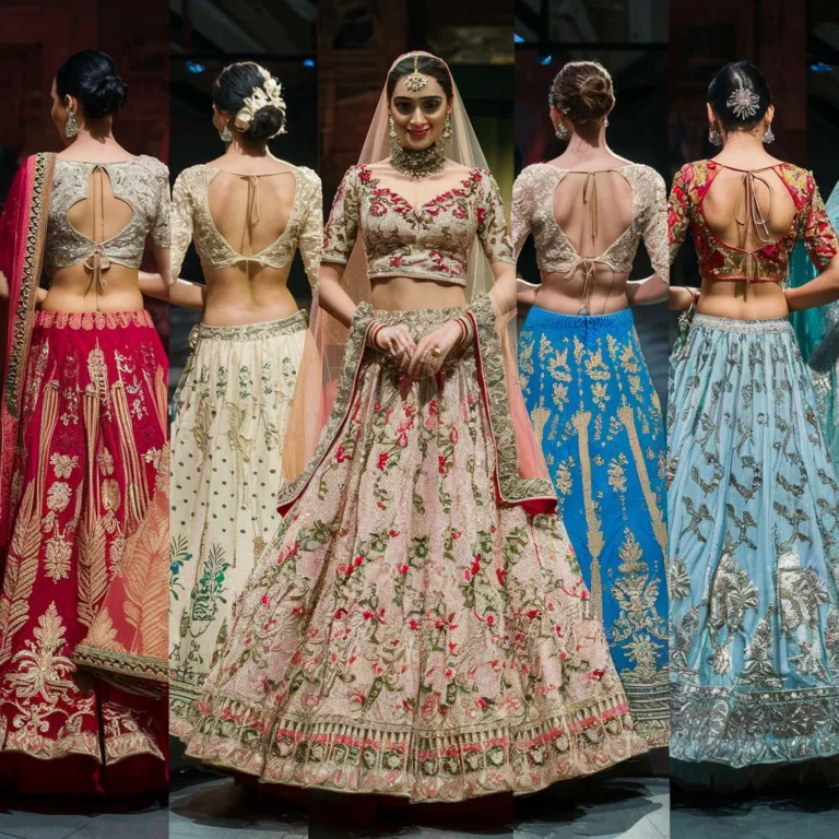 100+ lehenga blouse design ideas | Front and Back | Perfect Style for Your Wedding