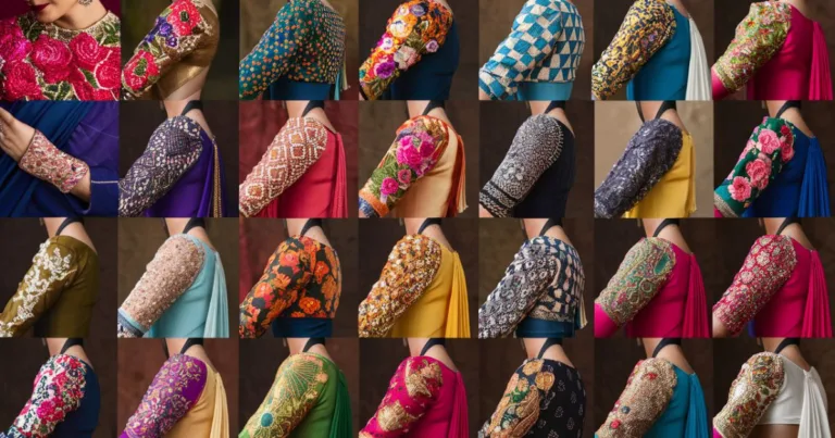 Blouse Sleeve Design Ideas