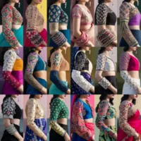 New Trendy Blouse Sleeve Design Ideas