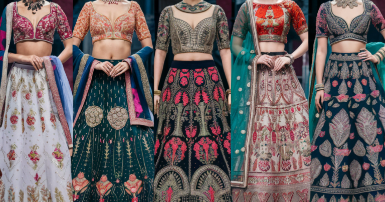 lehenga blouse designs