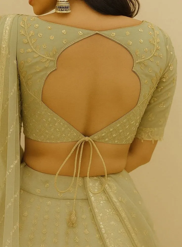 blouse back design photo