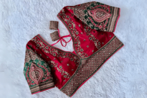 Read more about the article Latest Back Neck Blouse Design for This Season