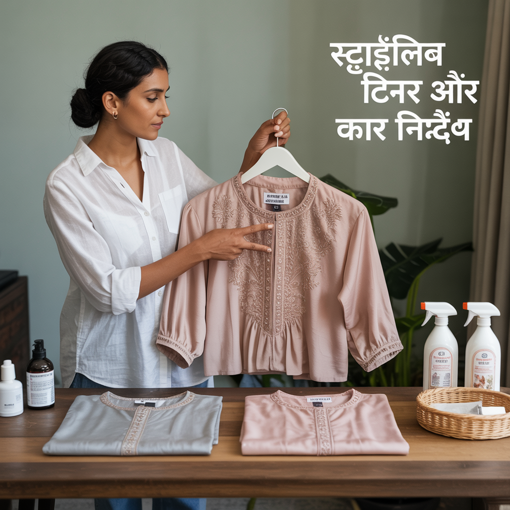 स्टाइलिंग टिप्स और केयर निर्देश