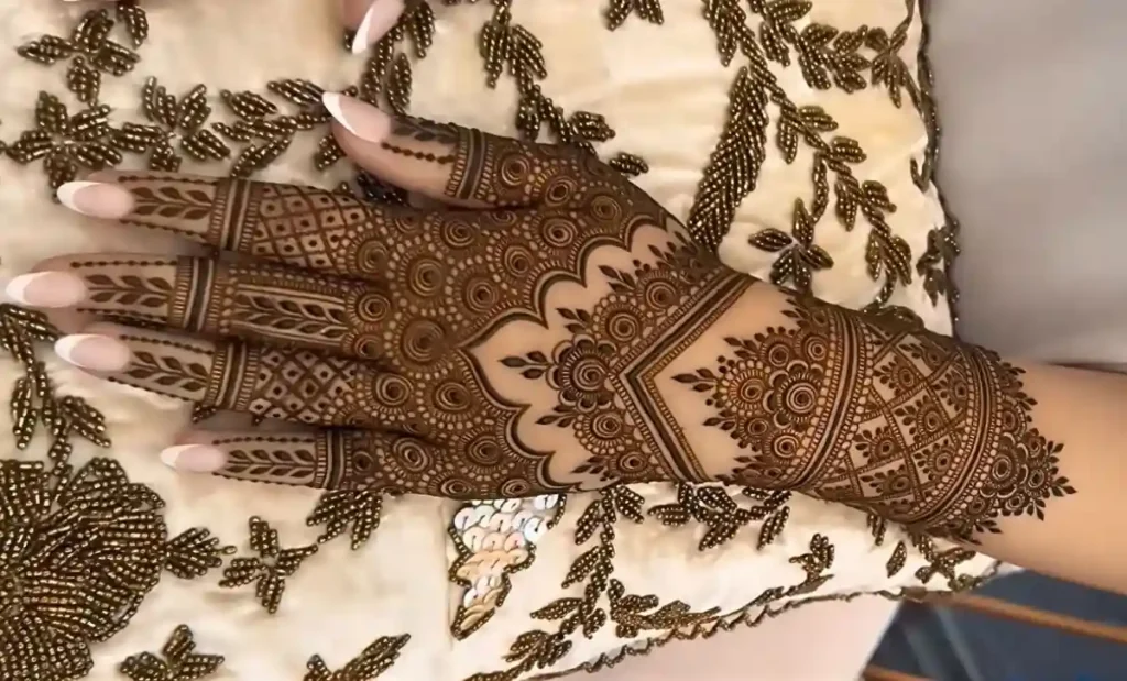 Bridal Mehndi Designs for Full Hands Front and Back 