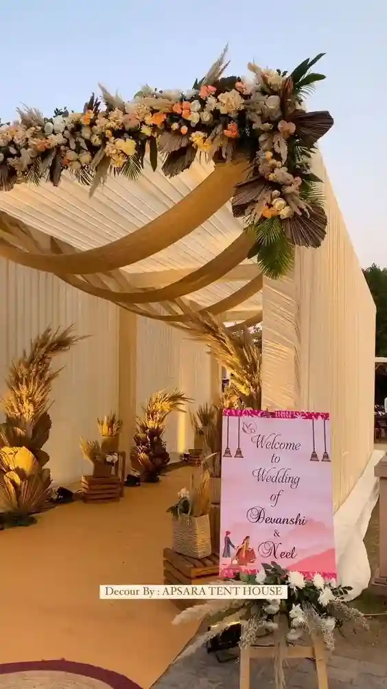Circular Seating Mandap Design