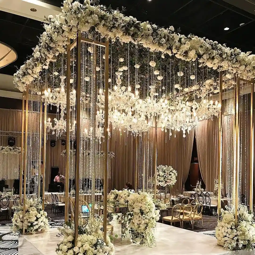 Lotus Theme Wedding Mandap